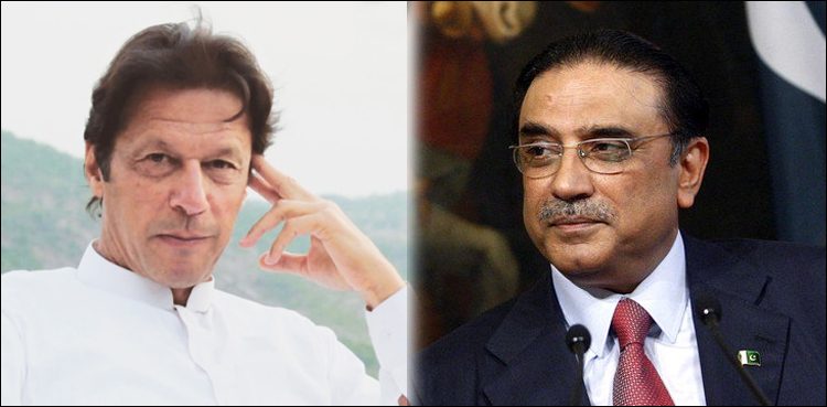 The details of assets of Asif Zardari and Imran Khan came to normal