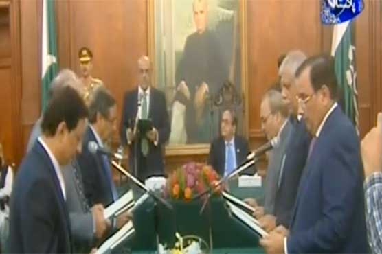 6-member caretaker cabinet cabinet took oath
