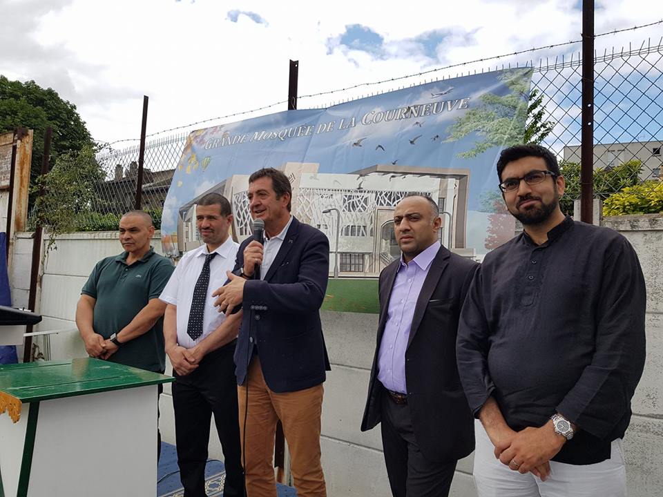 PARIS, MUSLIM, FEDERATION, OF, LAW CORNEU, ARRANGED, EID, MILAN, PARTY, REPORT, A K RAO