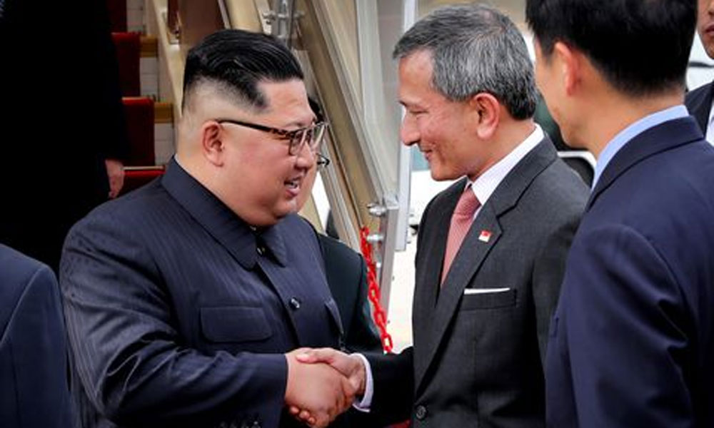 North Korean heads reached Singapore