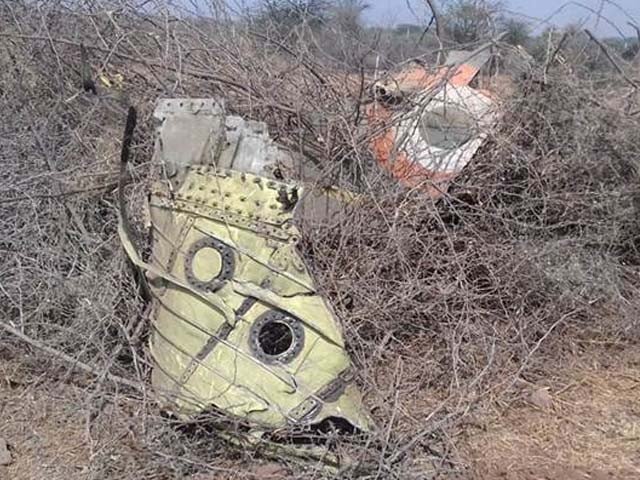 Indian Air Force fighter plane crashes