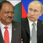 Russian President Putin's Prime Minister expressed desire to meet Mamnoon Hussain