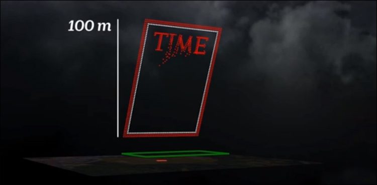 America: Drones made the title of the homepage of Times Magazine at the sky
