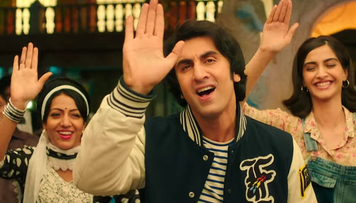 The first song releases of Ranbir Kapoor's movie 'Ranju'
