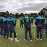 Practice before the National Cricket Team Scotland against T-Twenty20 matches