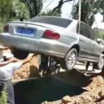 Chinese citizen was buried with a car