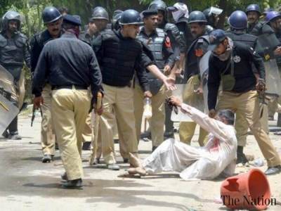 Police station civil line alleged violence on elderly citizens, elderly citizens were killed by police violence