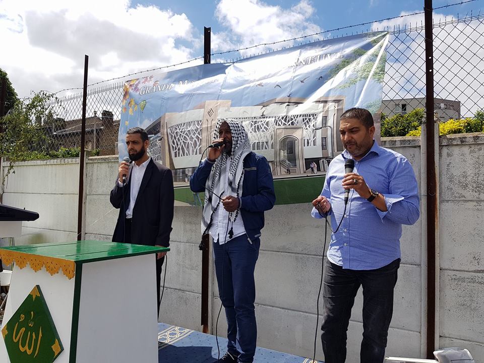 PARIS, MUSLIM, FEDERATION, OF, LAW CORNEU, ARRANGED, EID, MILAN, PARTY, REPORT, A K RAO