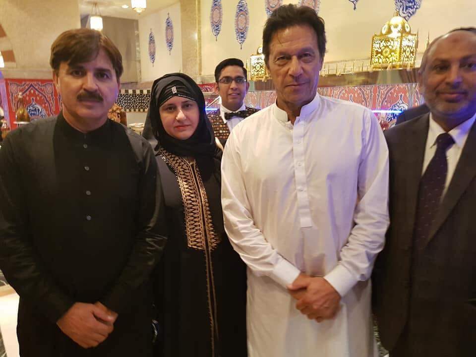 Imran Khan's fasting attendance, auspiciousness and worship in Masjid Nabi