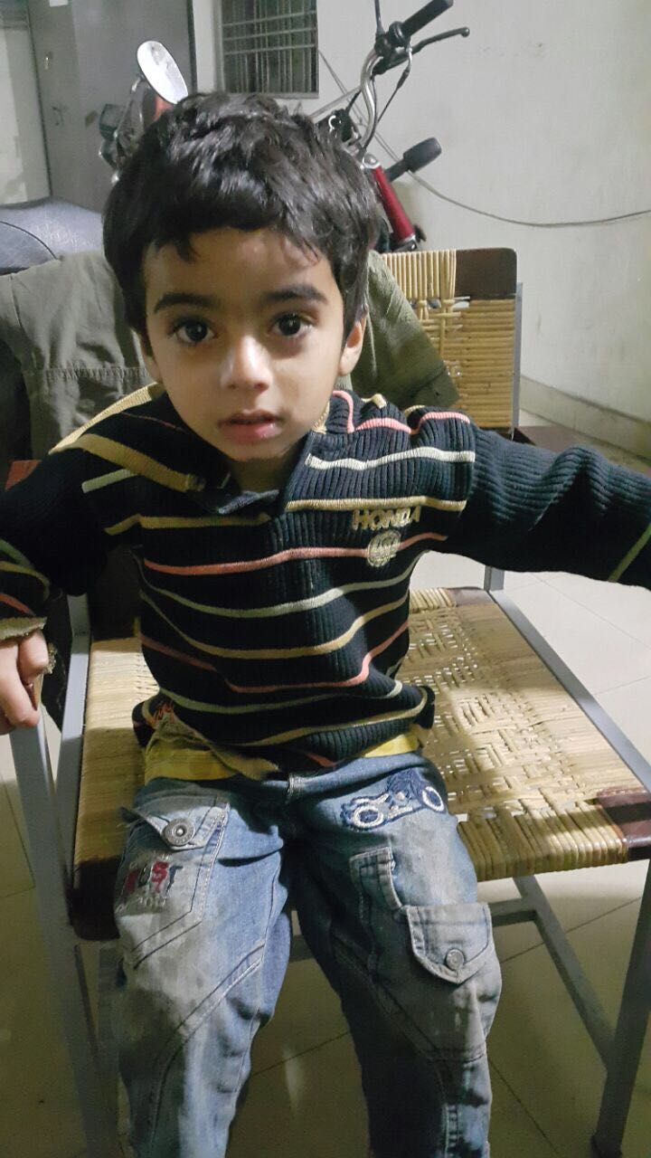 A child recovered from abductor woman