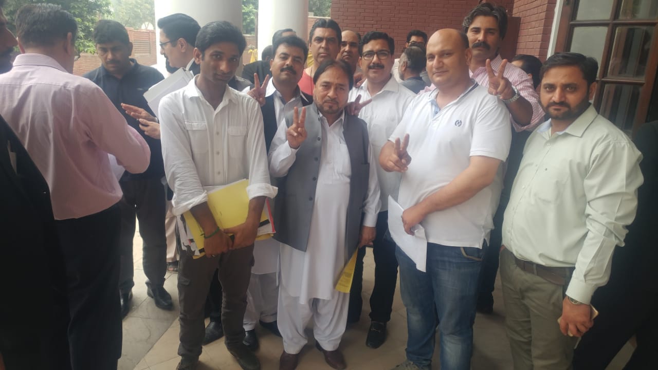 The Supreme Court Lahore Registry, the hearing of the case against the non-payment of the salaries to the journalists