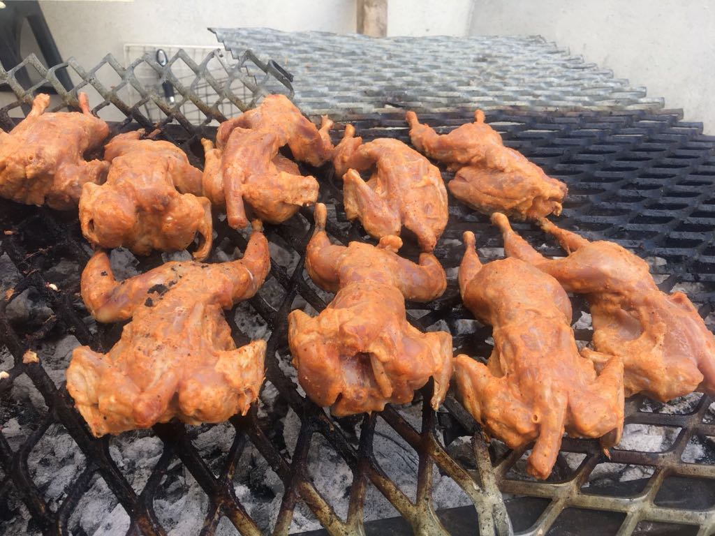 SETH ASLAM, ARRANGED, BAR BQ , PARTY, IN, FAVOR, OF, COUSIN, ASGHAR KHAN, ON, ELECTING, PRESIDENT, PMLN, YOUTH WING, FRANCE, 