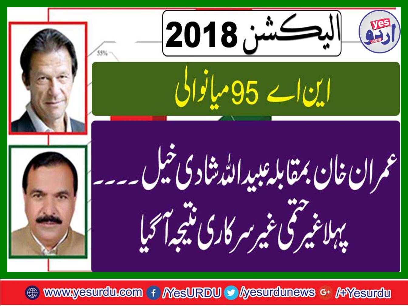 Imran Khan Vs Obaidullah shadi Khel