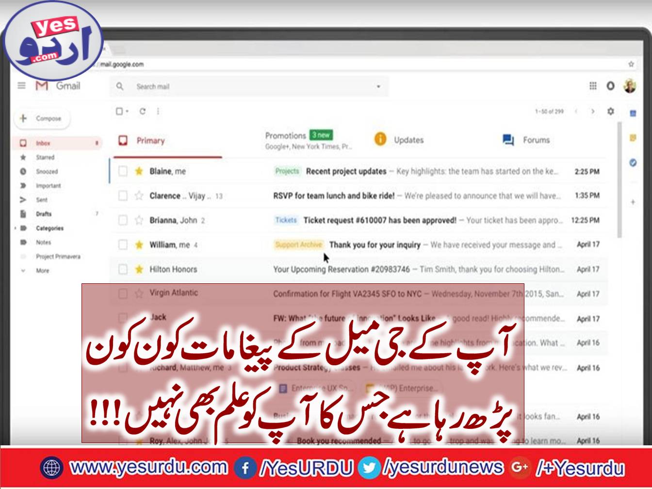 Disclosure of access of apps to consumer Gmail data