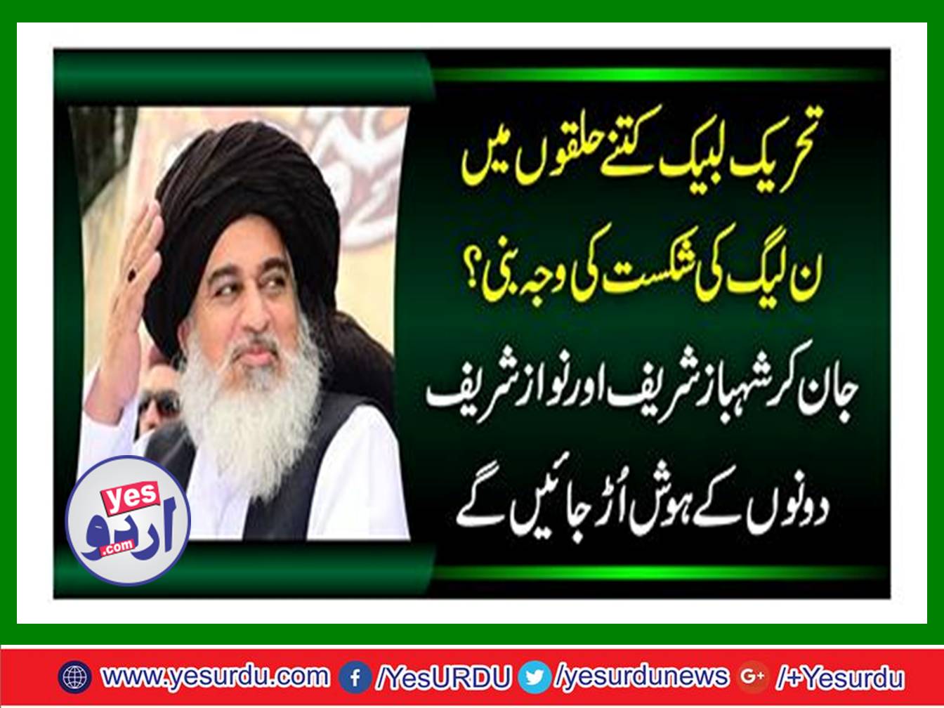 How much of the Tehreek-i-Labbaik was the cause of PML N defeat?