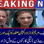 Another big shock to Nawaz Sharif, Mary Nawaz and Captain Safdar came to news, bringing awareness of Lahore High Court (N) league workers.