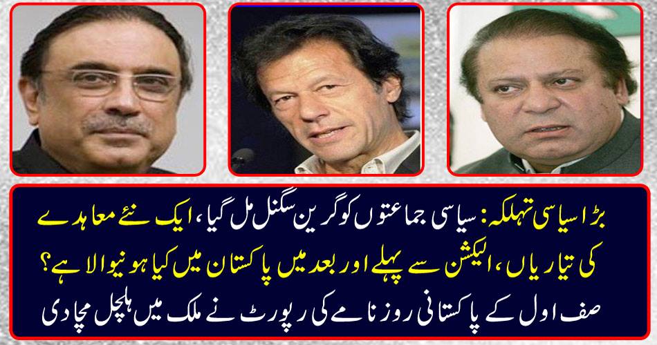 Big political fate: Political parties got green signals, preparations for a new deal, what was the matter in Pakistan before and after elections? The Report of the Safar-i-Pakistan Daily Report has stirred the country