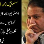 The PML-N worried .... what strategy did the most important leaders prepare to save their constituencies from insurgents? The latest news came