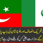 Big political explosion: The matters between the Tehrik-e-Insaf (PTI) and the father of Balochistan's Balochistan have been fixed, who is going to meet the Ministry of Higher Affairs? Breaking news