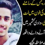 The doctor's remedies, which was brought to an infantry body in his son's blood, see the incident details two days before the valley in Kashmir.