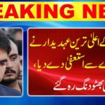 Breaking News: PPP's highest ranking resigns from Bilawal Bhutto Zardari