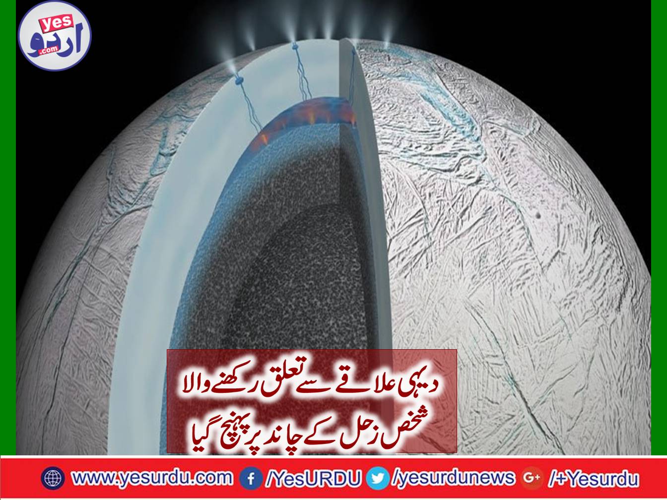Pakistani investigator on Saturn planet on research on earth