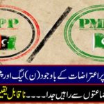 Despite the objections on election results (N) separate the paths from the League and the PPP's other political parties ... Made incredible decisions