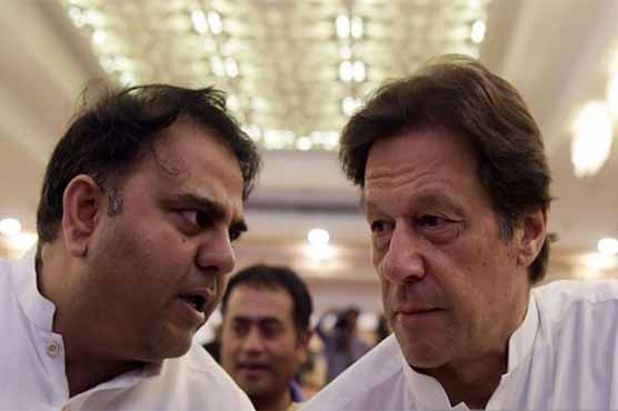 Imran Khan angry with Fawad Chaudhry