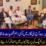 Which important figures are going to meet in Imran Khan from Imran Khan today? The news has increased in the league problems