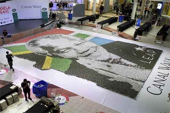 Unique tribute on 100th birthday of Nelson Mandela
