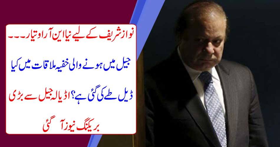 Nawaz Sharif ready for new nurse ... What deal has been made in a secret meeting in prison? News broke out from Adela Prison