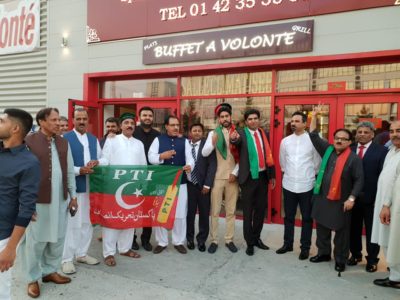 jashan, at, Paris, for, victory, of, Imran Khan, abrar kayani, safdar hashmi, iqbal tahir, and, afzan nawaz, participated