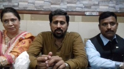 Tehreek e jawanan e pakistan Provincial Assembly candidate Mirza Arif Mahmood take away in favor of Pakistan Tehreek-e-Insaf candidate of Punjab Assembly, Provincial Assembly circle 17 Rawalpindi Fayyaz ul-Hasan Chuhan