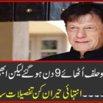 Imran Khan took oath for 9 days but..