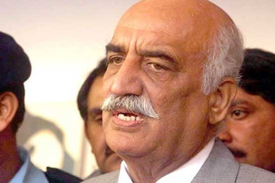 Khursheed Shah has submitted nomination papers for Speaker National Assembly