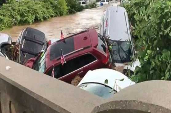 The stormy rains in the New Jersey have destroyed