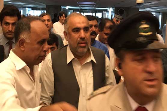 Asad Qaisar Speaker of the Tehreek-e-Insaf Speaker elected the National Assembly