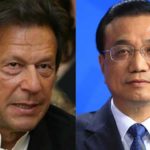 Imran Khan calls on Chinese counterparts,
