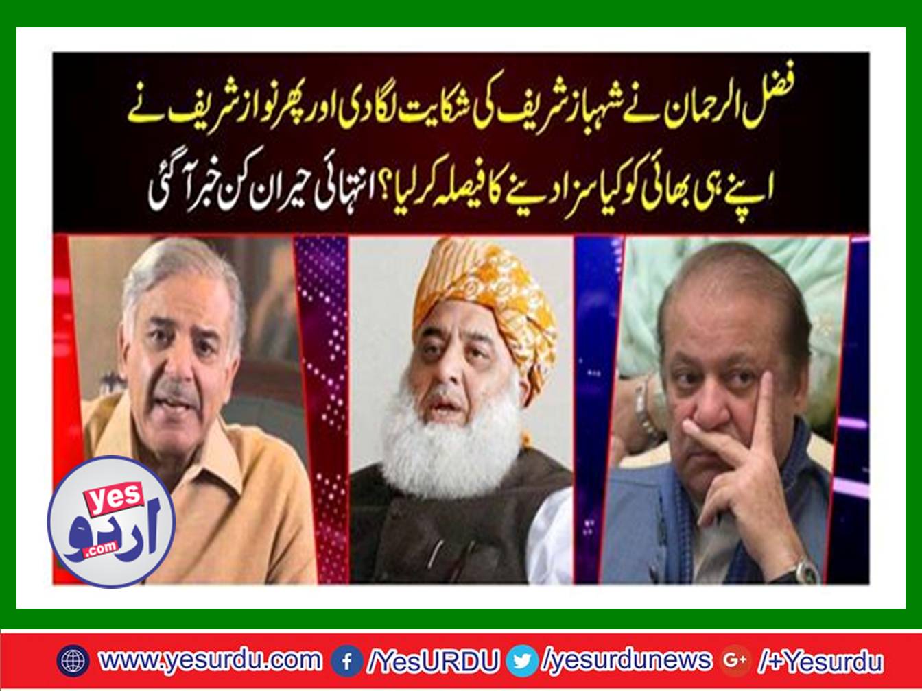 Complaint of Maulana Fazlur Rahman