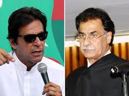 Pakistan Tehreek-e-Insaf's post with name of the speaker National Assembly