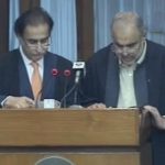 Asad Qaisar Speaker of the Tehreek-e-Insaf Speaker elected the National Assembly