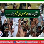 Tablighi Jamaat division splits into two sections