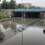 In China, sharp winds and stormy rains have destroyed