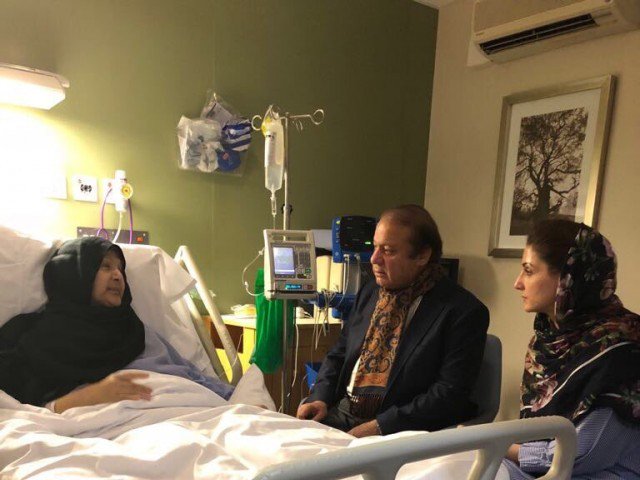 My mother, Kalsoom Nawaz is now consciousness, Hussain Nawaz