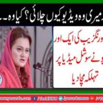 Another video of Maryam Aurangzeb asked for social media