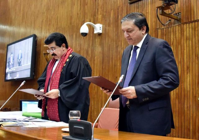 Chairman senate reaction on the incident of burnt-up schools in Gilgit-Baltistan