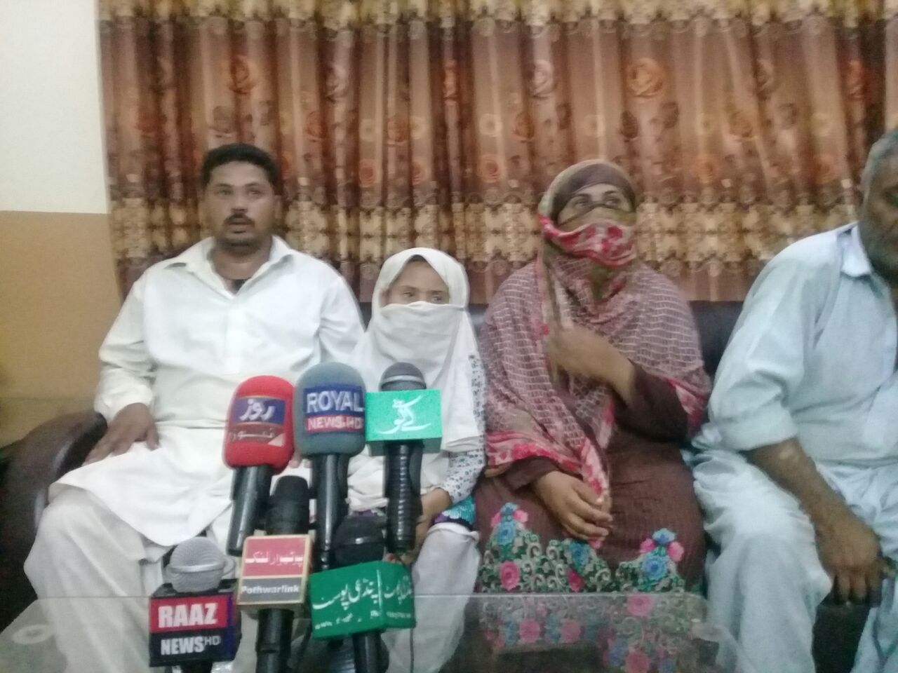 Salman Murtaza seven-year-old girl Rape in the boundaries of Police station Rawat site Pakhowal