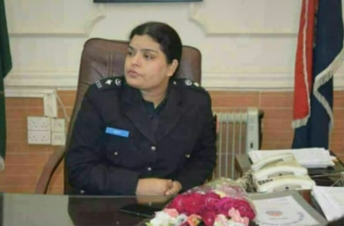 For the first time in Pakistan's history, a Female Officer was deployed to DPO