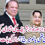 How did Bimalam Kalamum Nawaz and Nawaz Sharif get married?