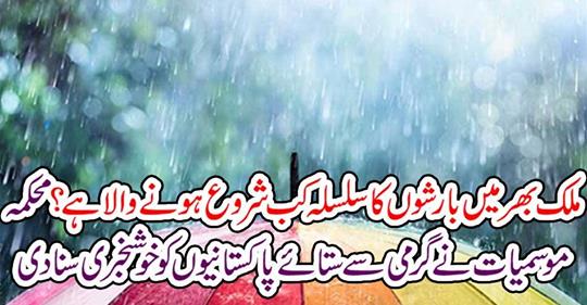 Rain chain across the country....